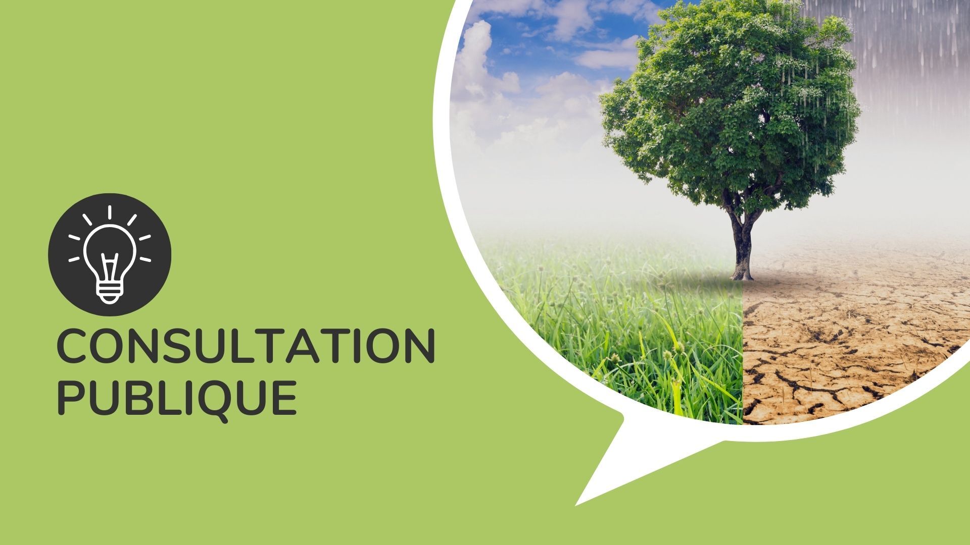 Changements climatiques et phénomènes météorologiques :  Consultation publique sur des solutions simples et durables pour Saint-Lambert