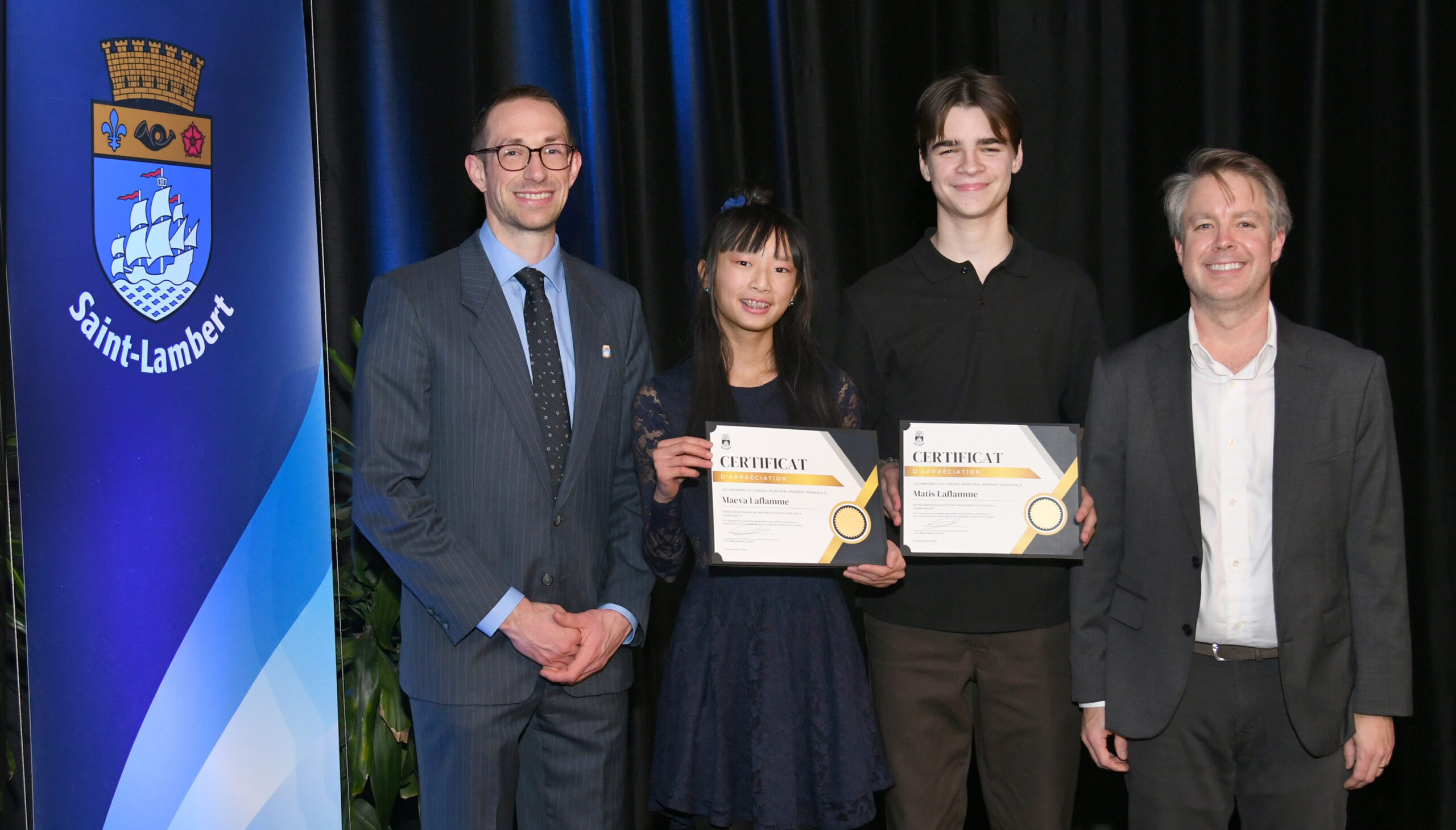 Maeva et Matis Laflamme