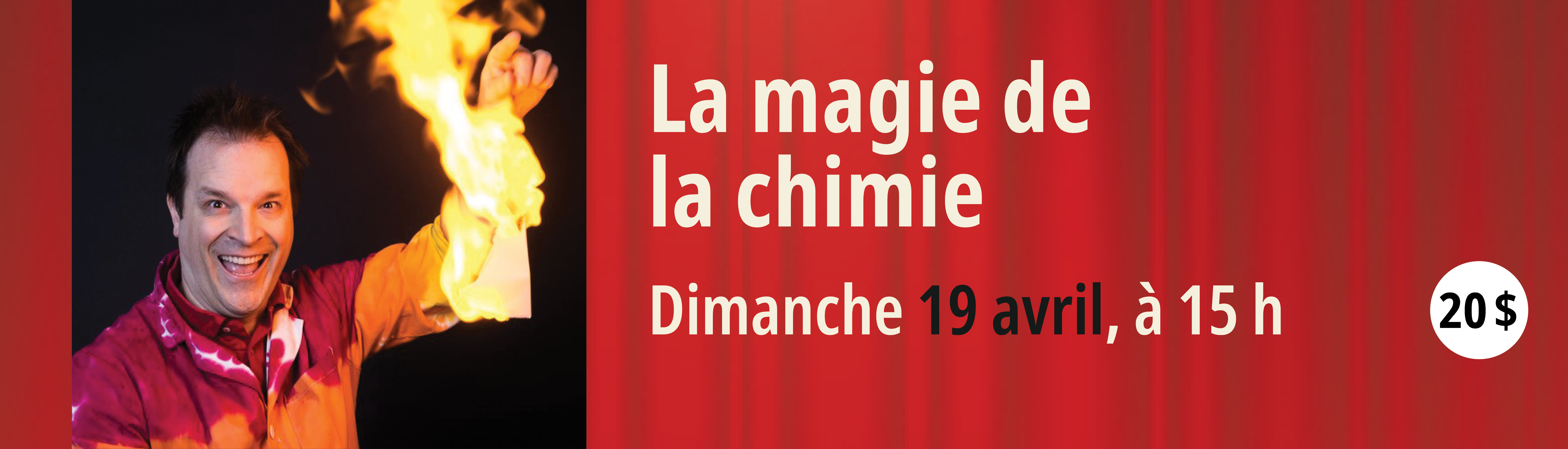 Spectacle La magie de la chimie