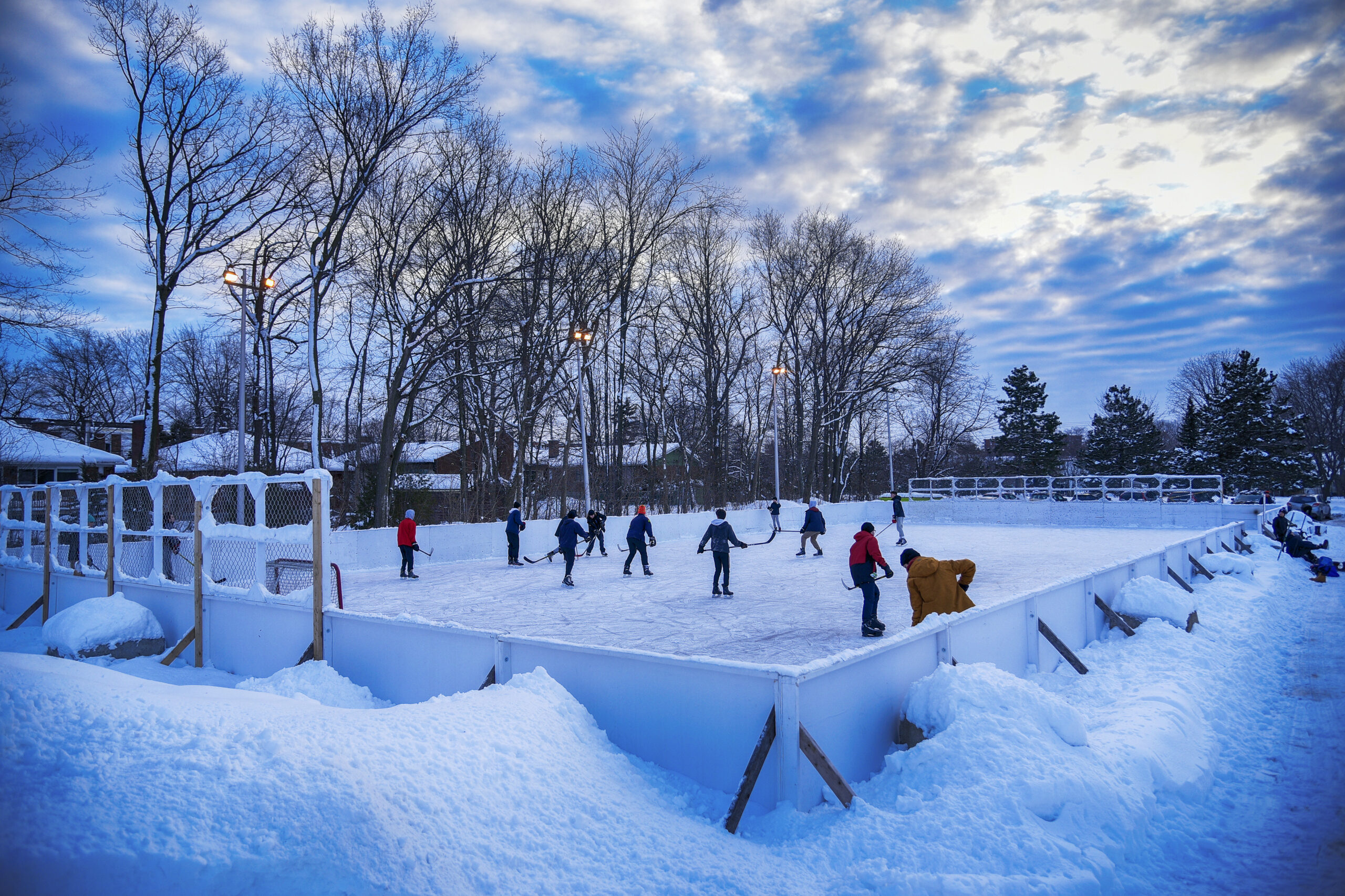 Installations hivernales extérieures